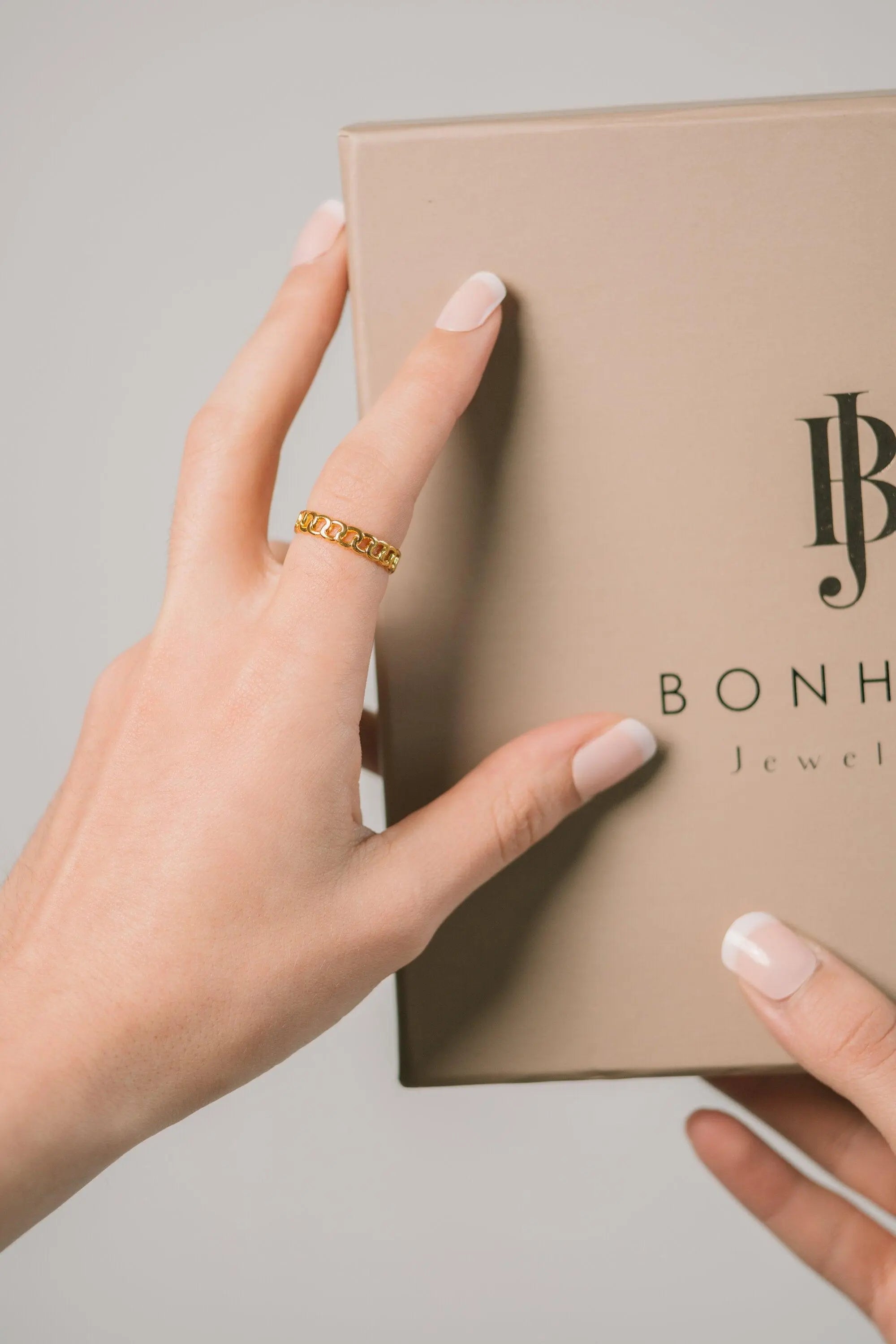 Emel Ring Gold - Bonheur Jewellery