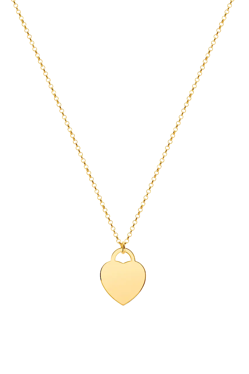 Herzchen Kette mit Gravur