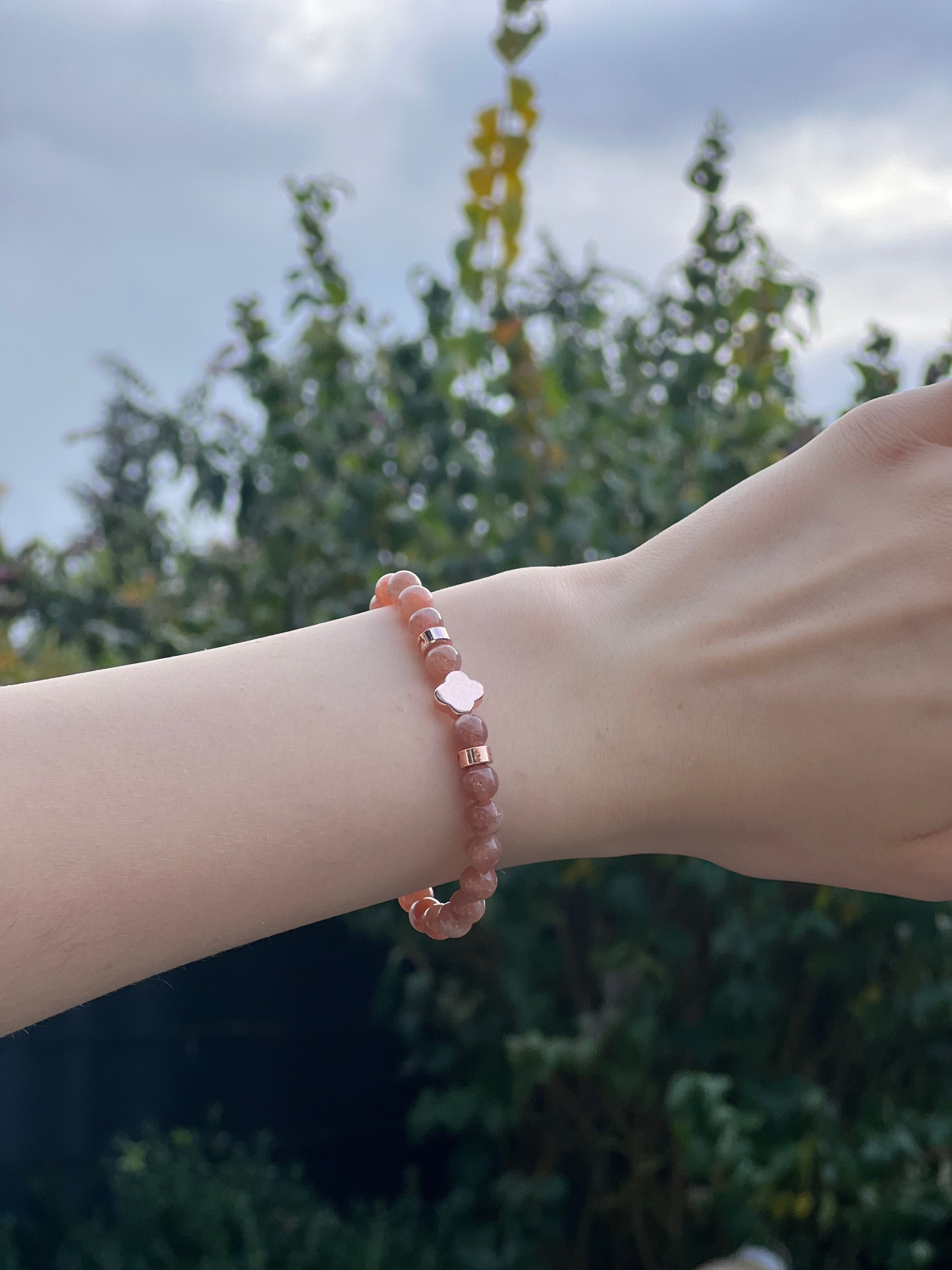 Sonnenstein Edelstein Armband