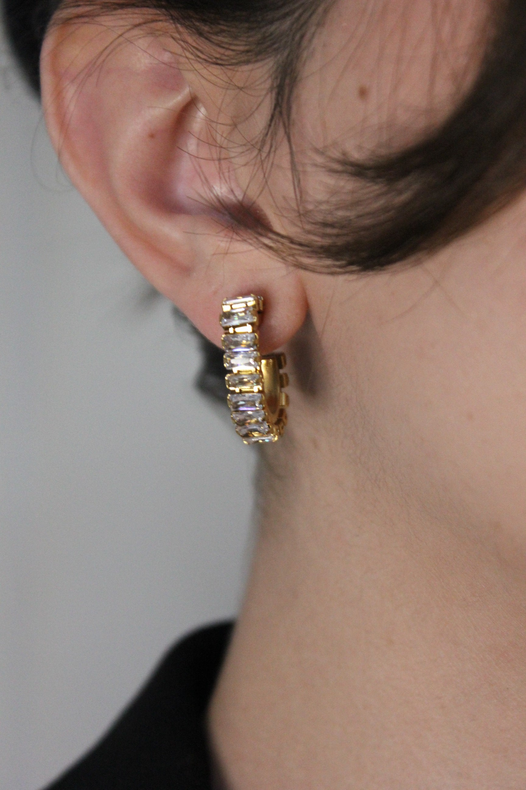 Edgy Zirkonia Ohrringe