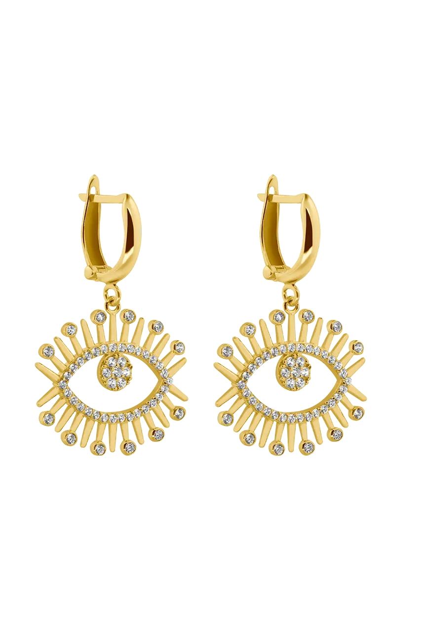 Iliso Augen Ohrringe - Bonheur Jewellery