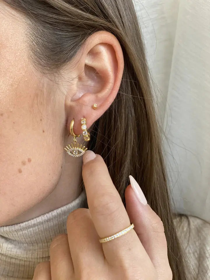 Iliso Little Augen Ohrringe - Bonheur Jewellery