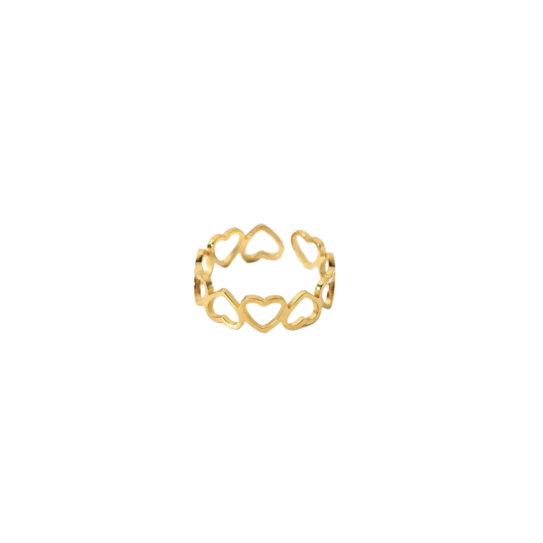 Infinity Heart Ring - Bonheur Jewellery
