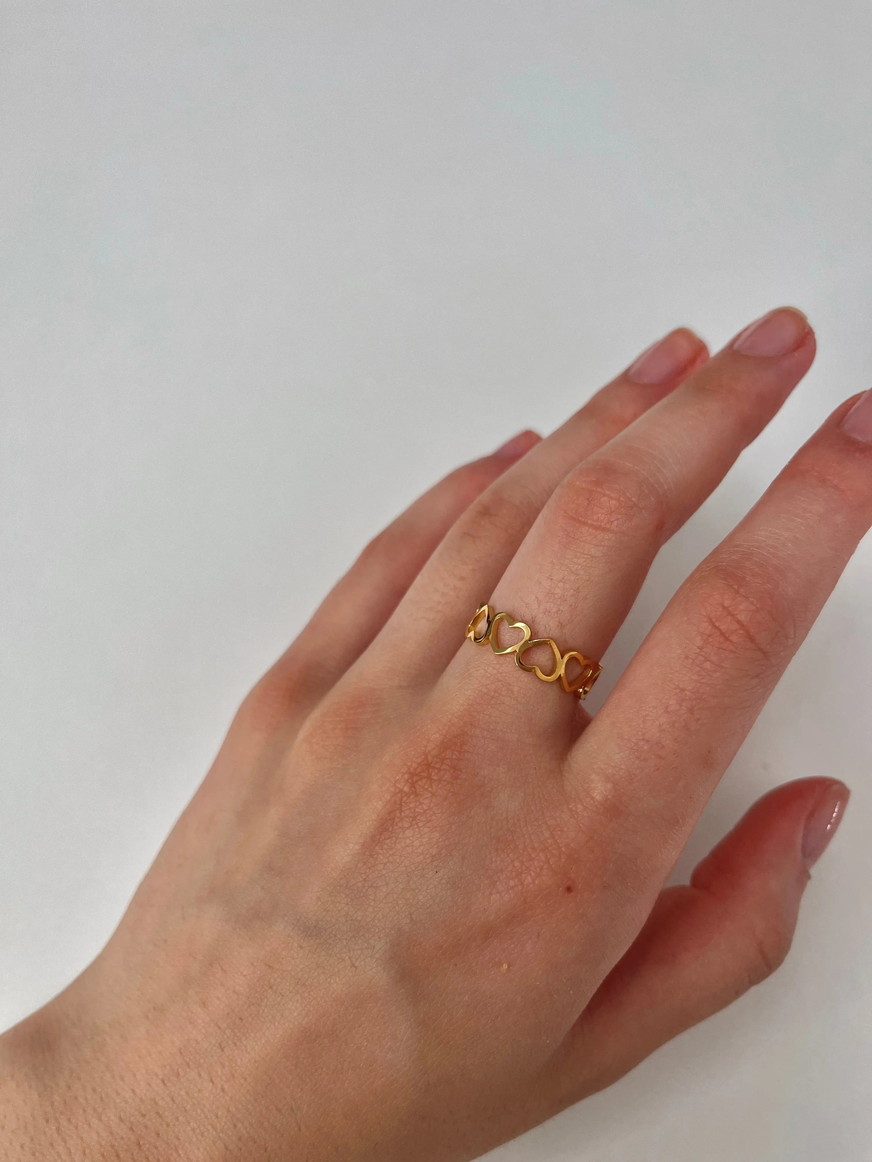 Infinity Heart Ring