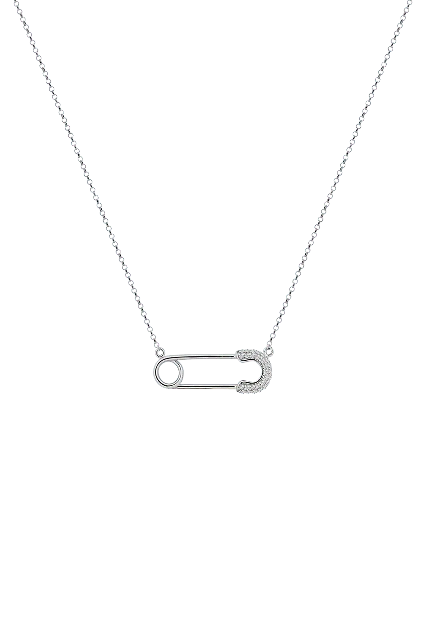 Lilou Sicherheitsnadel Halskette - Bonheur Jewellery