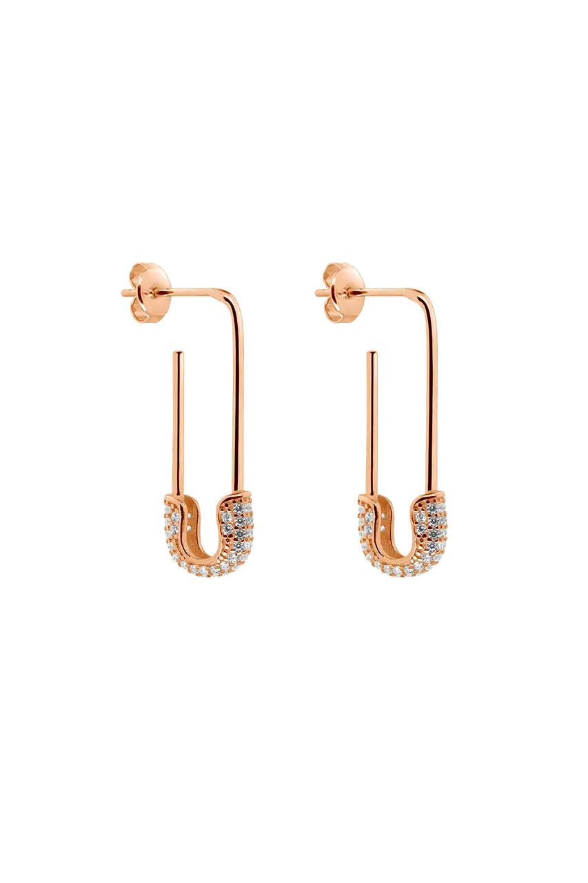 Lilou Sicherheitsnadel Ohrring - Bonheur Jewellery