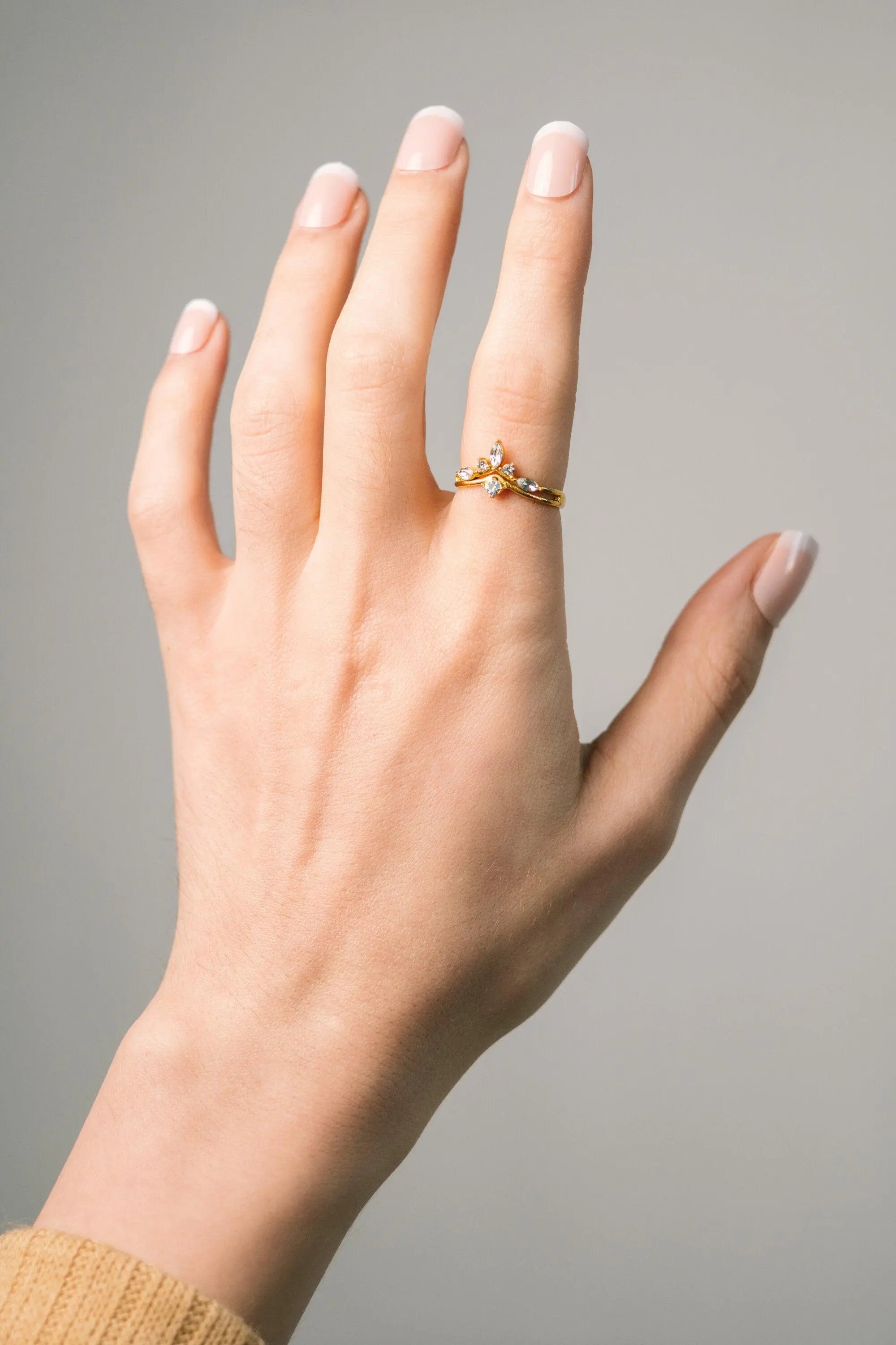 Lotus Zirkonia Ring - Bonheur Jewellery
