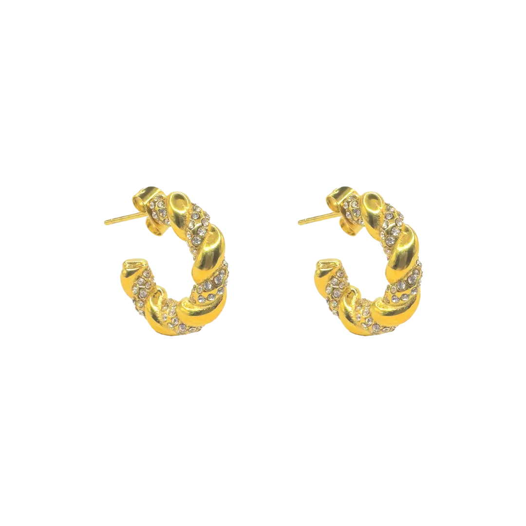 Noémi Zirkonia Ohrringe - Bonheur Jewellery