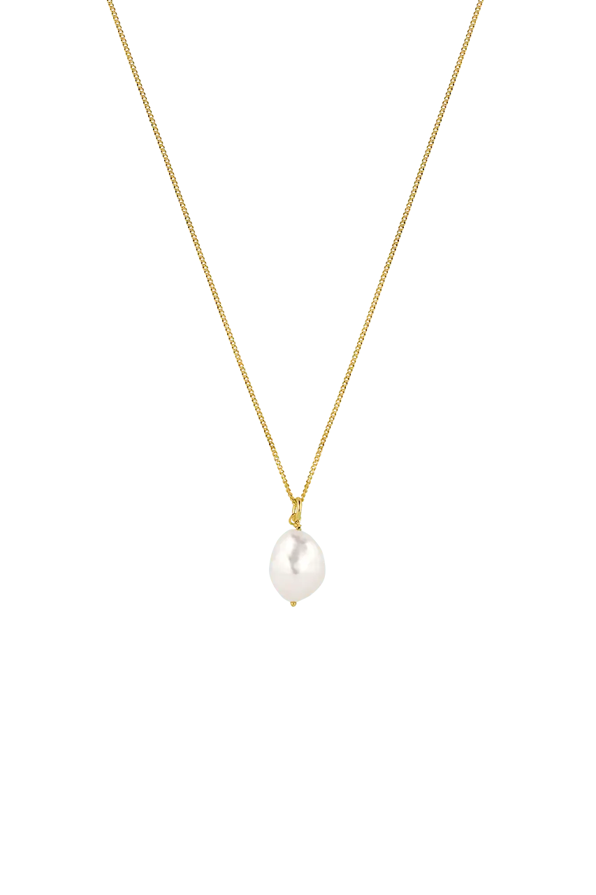 Perlenhalskette Gold - Bonheur Jewellery