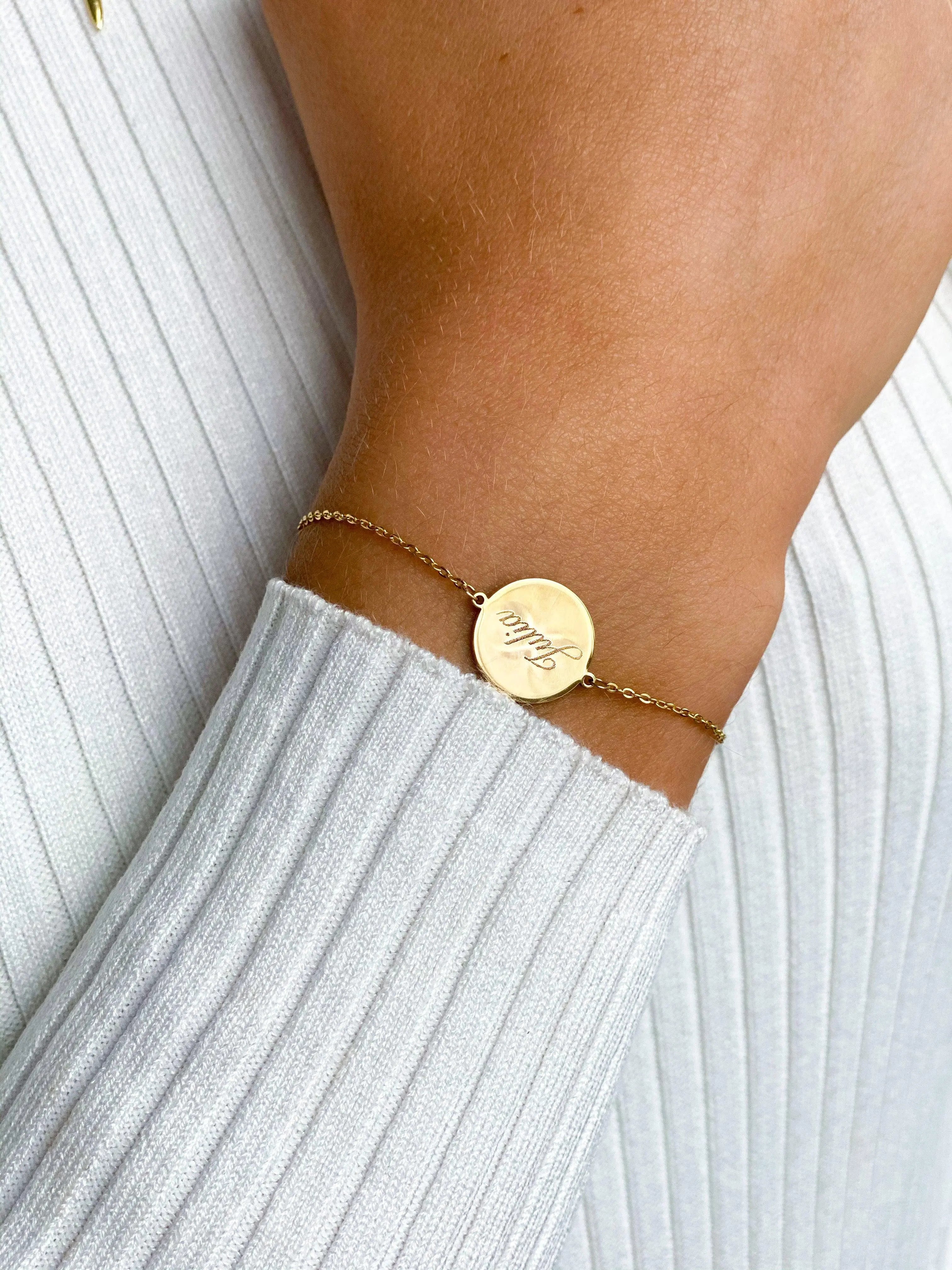 Plate Armband - Bonheur Jewellery