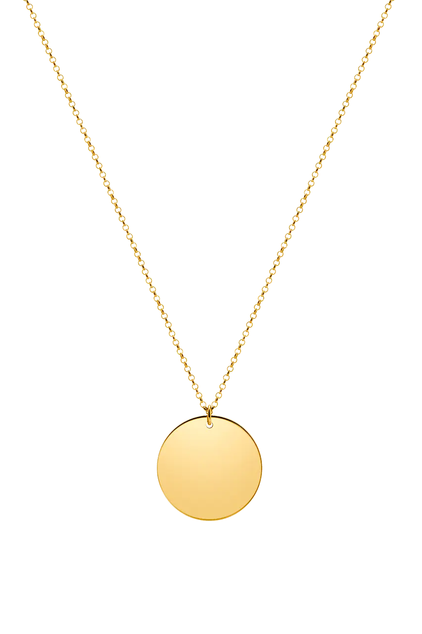 Plättchen Kette - Bonheur Jewellery