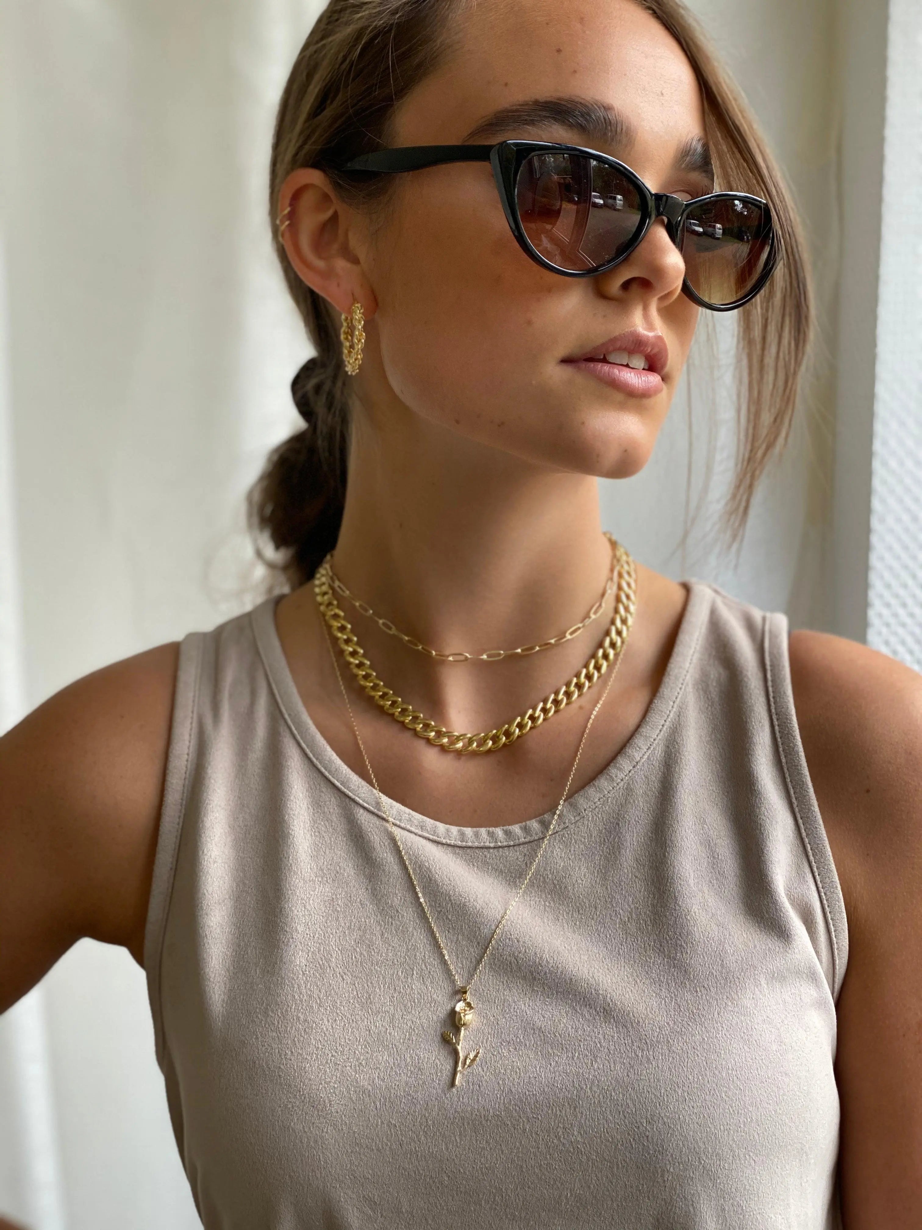 Rohi Rose Halskette - Bonheur Jewellery