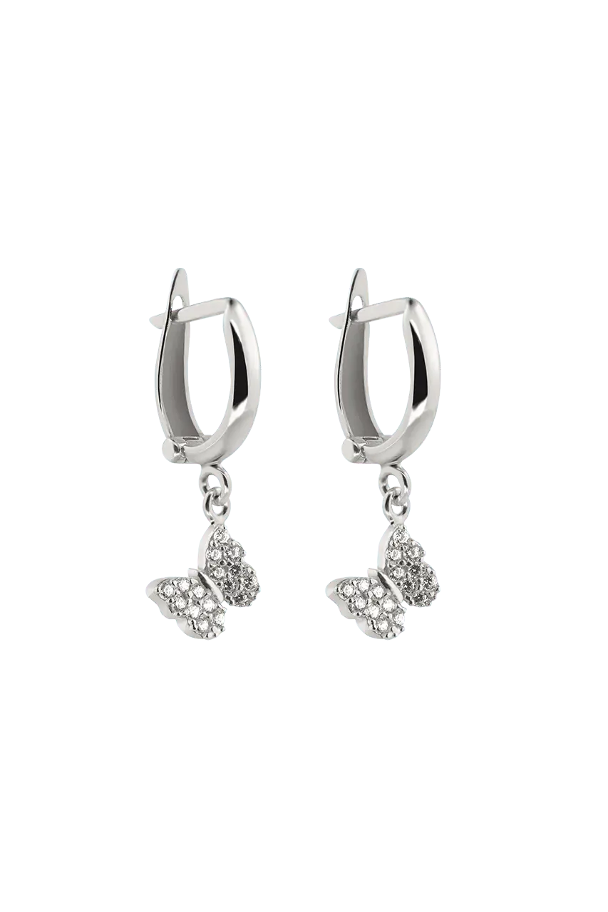 Schmetterling Ohrringe Tiny - Bonheur Jewellery