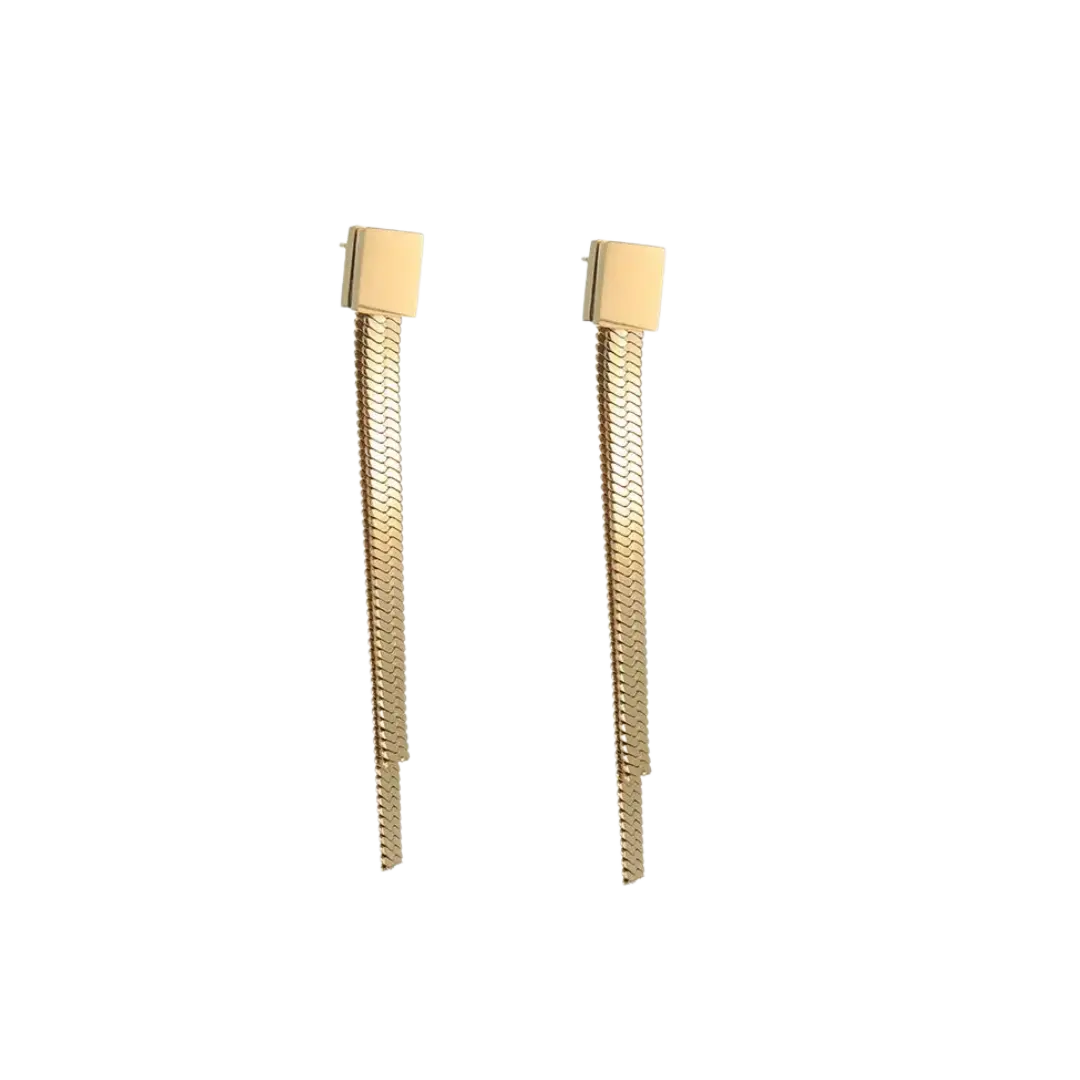 Serpent Ohrringe - hochwertig, echtvergoldet und eine tolle Geschenkidee - Bonheur Jewellery