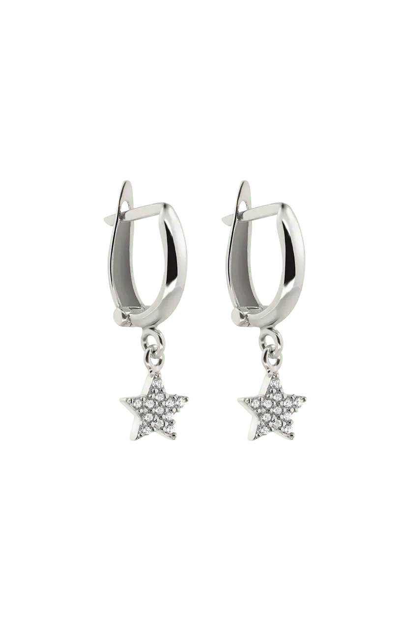 Sterne Ohrring Gold - Bonheur Jewellery