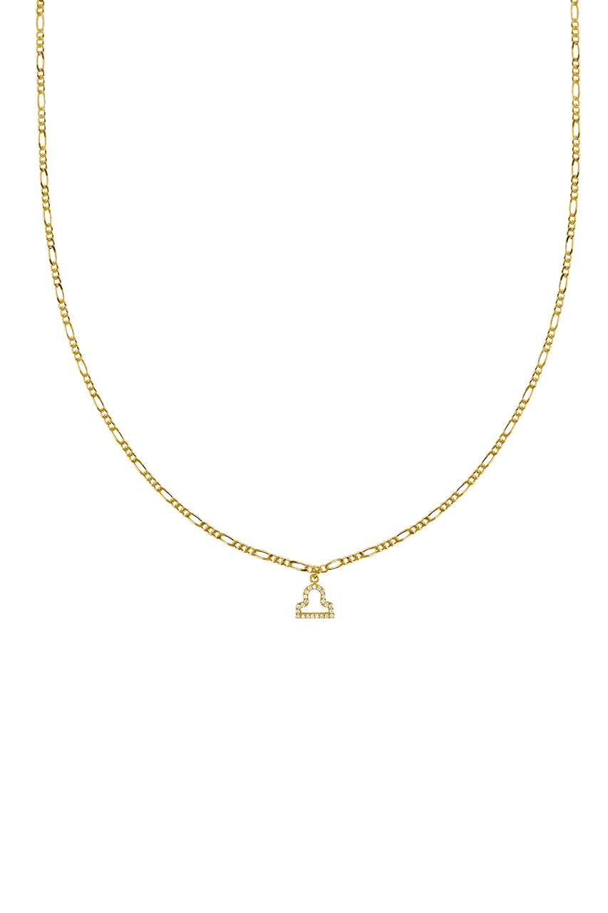 Waage Sternzeichenkette - Bonheur Jewellery