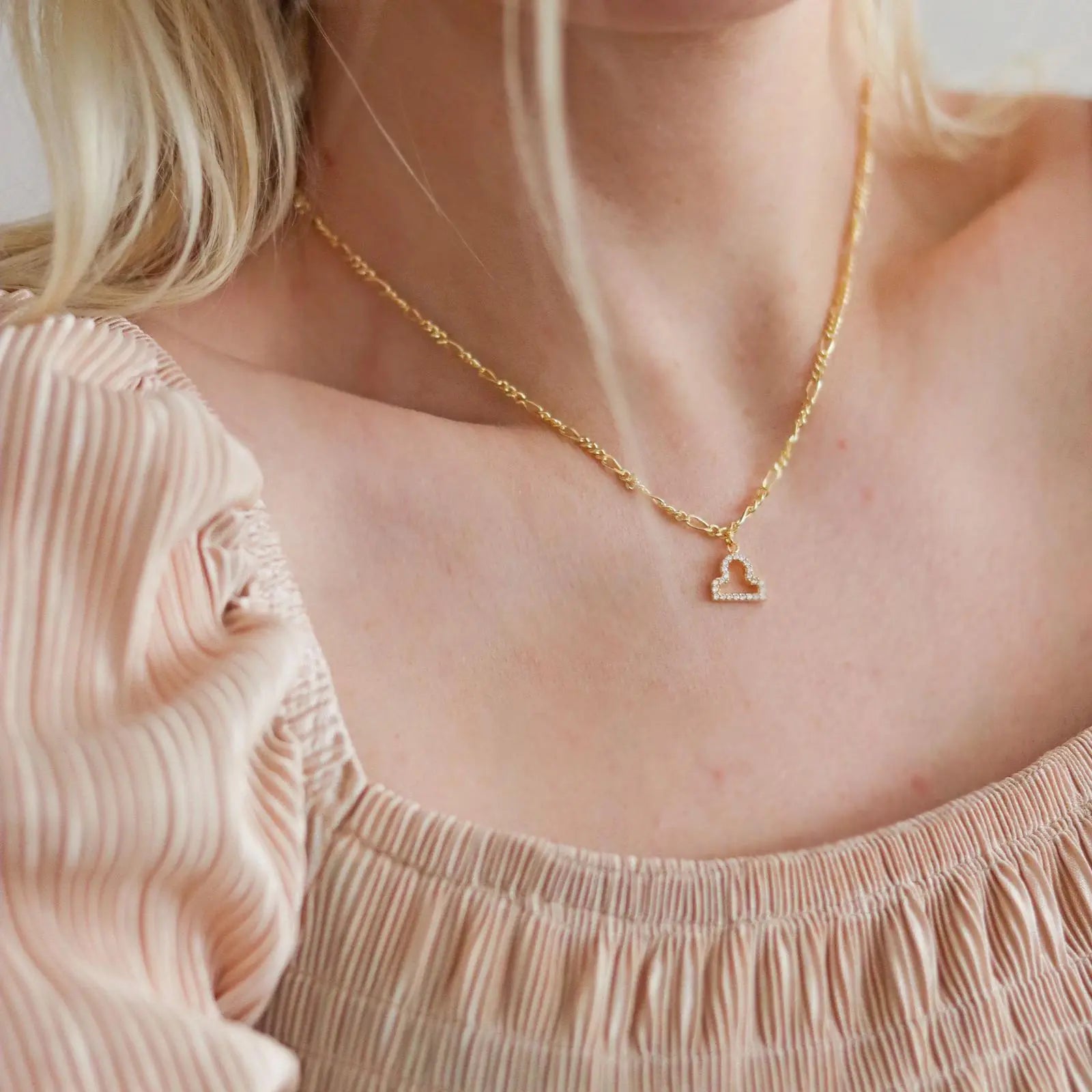 Waage Sternzeichenkette - Bonheur Jewellery