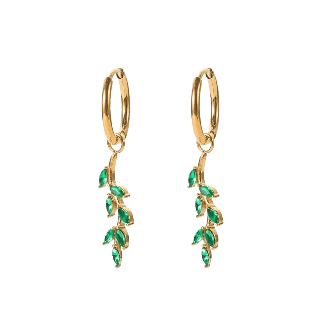Esmeralda Smaragd Ohrring - Bonheur Jewellery