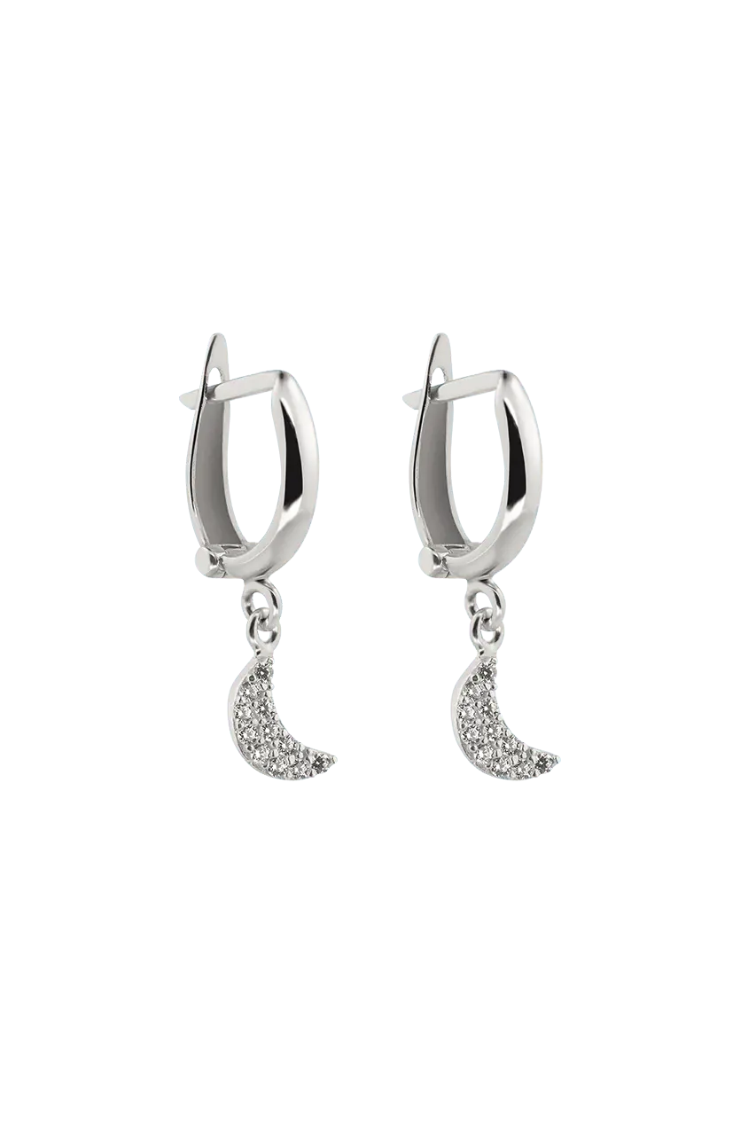 Halbmond Ohrring - Bonheur Jewellery