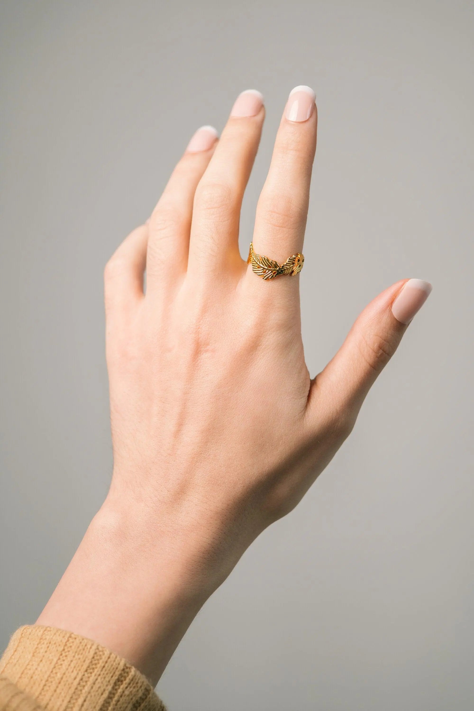 Lumiel Ring Gold - Bonheur Jewellery