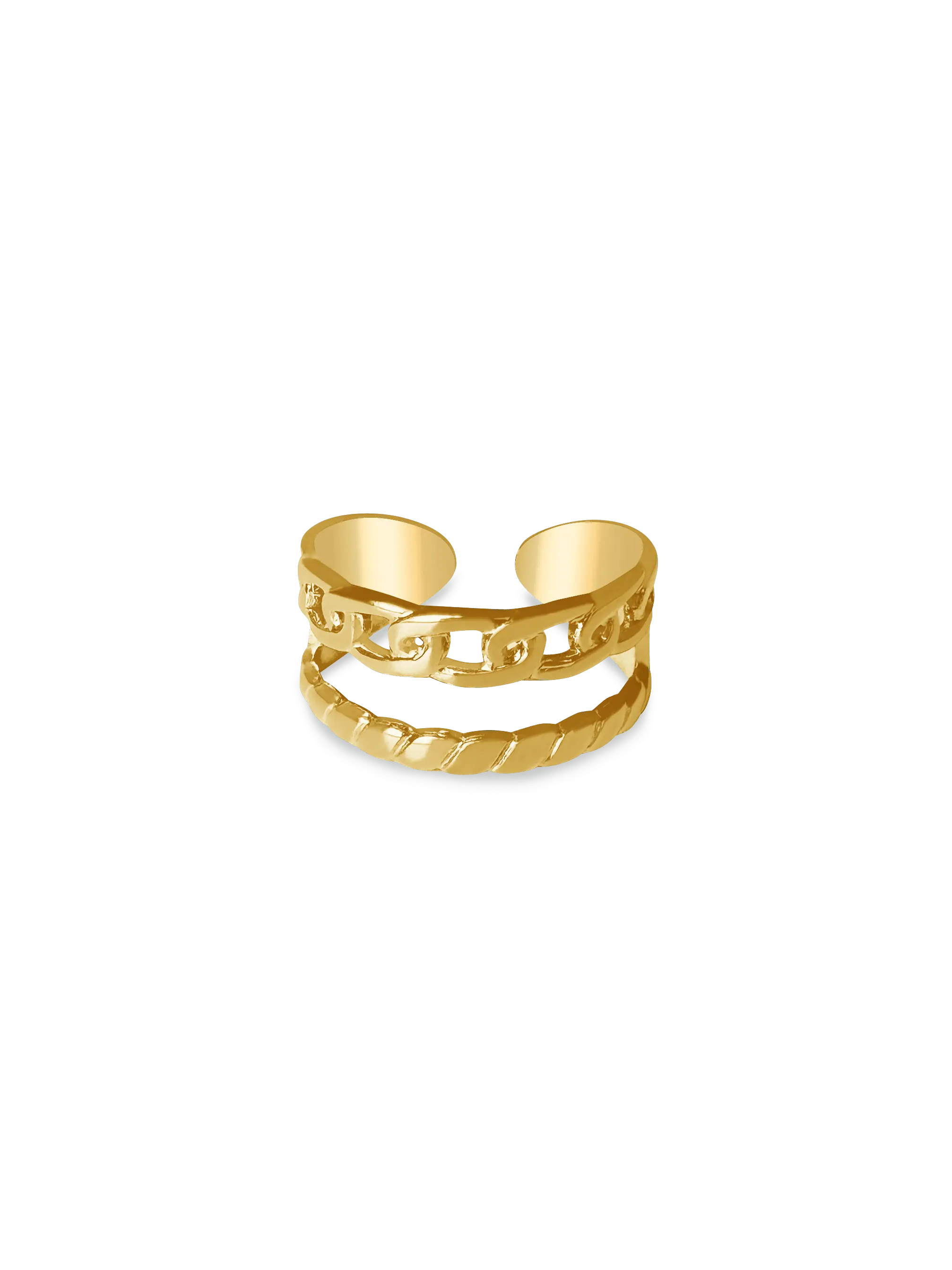 Mine Ring Gold - Bonheur Jewellery