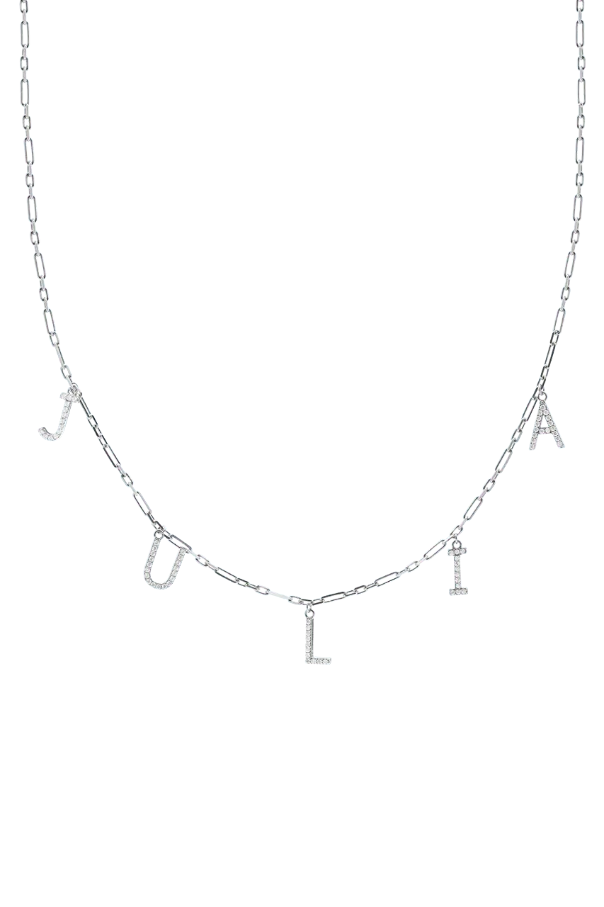 Namenskette / Buchstabenkette - Bonheur Jewellery