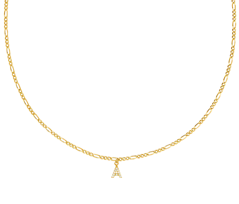 Namenskette / Buchstabenkette Tiny - Bonheur Jewellery