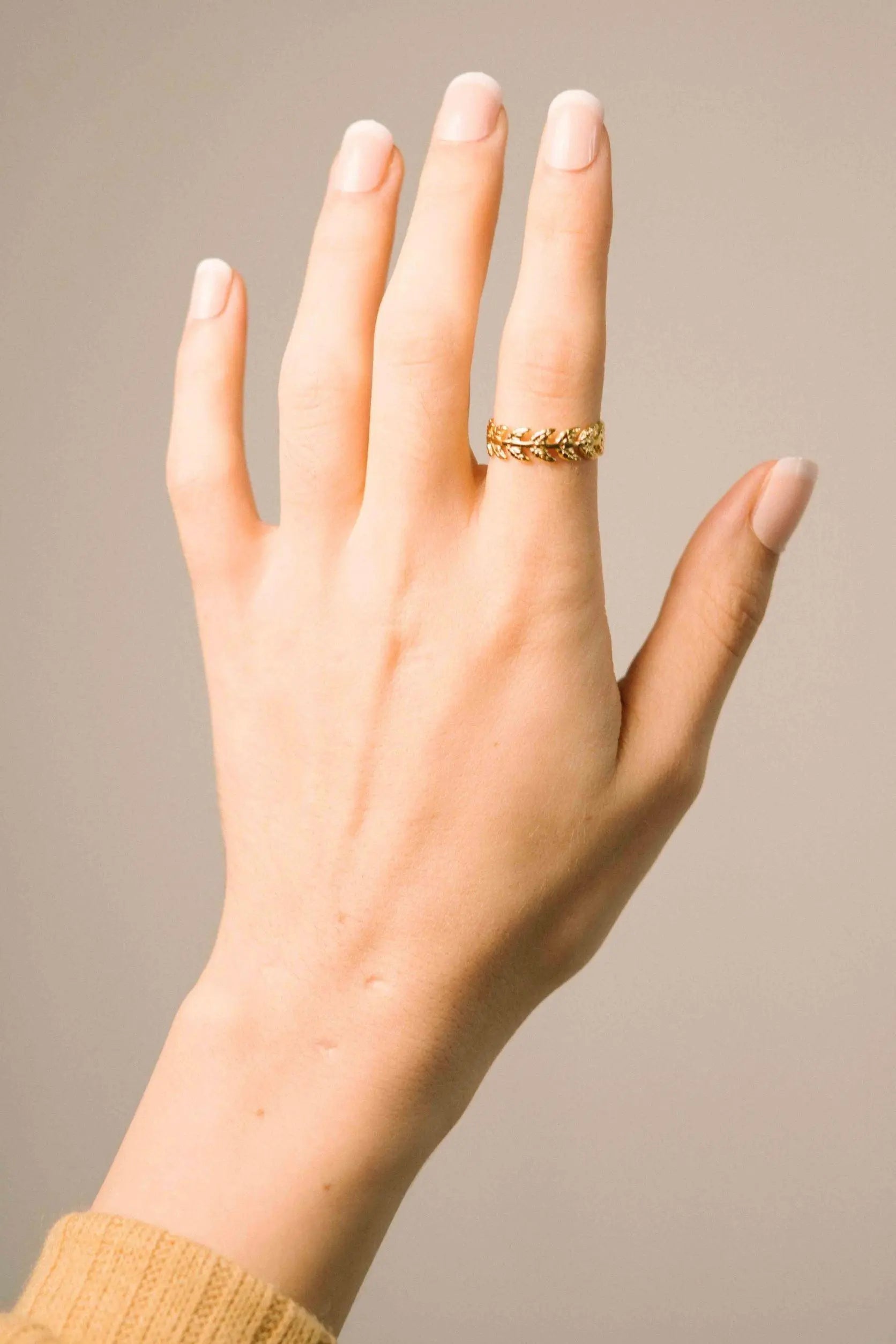 Nour Ring Gold - Bonheur Jewellery