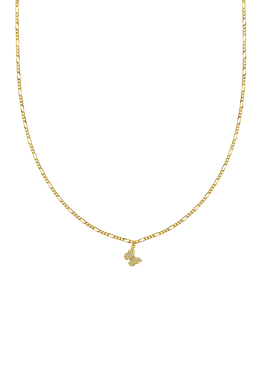 Schmetterling Halskette Single - Bonheur Jewellery